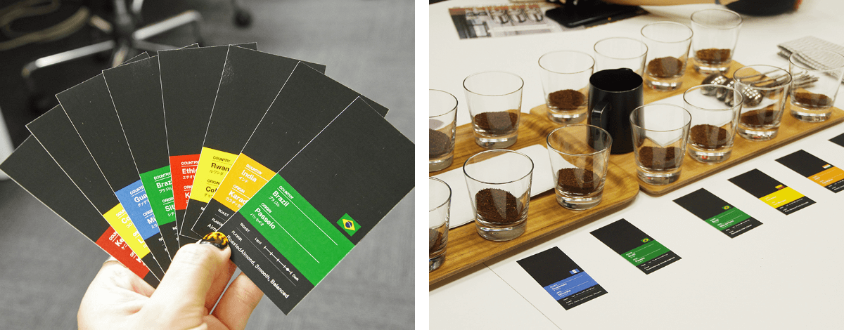 Coffee tasting with the Coffeeshop
